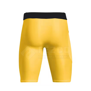 กางเกงขาสั้นรัดกล้ามเนื้อสำหรับเล่นกีฬาในยิมเอวยางยืดแบบลำลองสไตล์เรียบง่ายทำจากปากีสถาน - Product Image 2