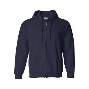 Sweat à capuche sérigraphié à logo personnalisé Vente en gros à bas prix de haute qualité pour hommes 100% Sweats à capuche en coton avec fermeture éclair pour hommes - Product Image 2