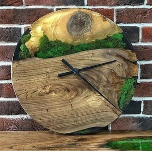 Top Selling New Design Natural Wood <b>Wall</b> <b>Clock</b> Customized Handmade Natural Cut Wood Home Decorative <b>Wall</b> <b>Clock</b> <b>for</b> <b>Sale</b> - Product Image 4