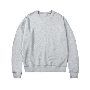 เสื้อฮู้ดคอกลมและเสื้อสเวตเตอร์ผ้าฝ้าย100% สำหรับผู้ชายโอเวอร์ไซส์และระบายอากาศได้พื้นฐาน - Product Image 5