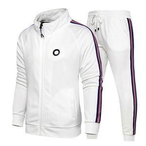Nuevo chándal Jogger 2025 para hombre, chándal personalizado con cremallera, estilo de moda, logotipo de marca, chándal de poliéster para exteriores para hombre - Product Image 5