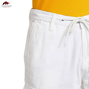 Shorts de gym de haute qualité en coton noir uni pour hommes, conception de logo personnalisé, vente en gros de shorts décontractés avec service OEM - Product Image 4