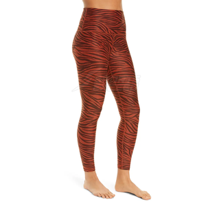 Leggings de Yoga para Mujer al por Mayor, Hechos a Medida, Profesionales, de Alta Calidad, Cintura Elástica, Sólidos, Transpirables, Largos, Color Personalizado - Product Image 4