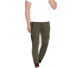 กางเกงขายาวของผู้ชายดีไซน์ใหม่ล่าสุดกางเกงขายาวทรงสลิมฟิตพิมพ์ลายสีทูโทน - Product Image 3