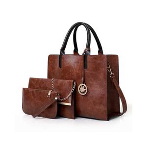 Sacs à main en cuir véritable noir pour femmes - Product Image 2