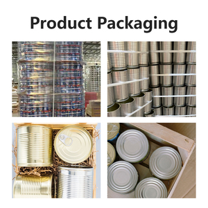 Boîtes de conserve métalliques rondes pour la sécurité alimentaire, pour l'emballage de 200g, 400g, 850g, 1000g de sauce tomate, sardines, boîtes de conserve vides personnalisées pour aliments - Product Image 5