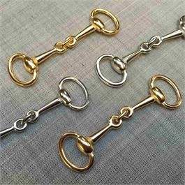 Anneau de serviette en forme de mors de cheval en argent de luxe, porte-serviettes en acier inoxydable pour les événements de style campagnard, décoration de table vintage - Product Image 4