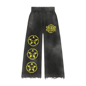 Chándales con diseño de logotipo impreso de marca propia personalizada, ropa de calle, venta al por mayor, precio barato, chándales de entrenamiento para hombres - Product Image 3