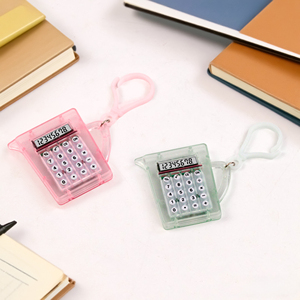 Bán buôn trẻ em của <span class=keywords><strong>8</strong></span>-chữ số điện tử <span class=keywords><strong>mini</strong></span> trong suốt máy tính Quà tặng khuyến mãi trong nước ấm đun nước hình dạng pin Powered - Product Image 3