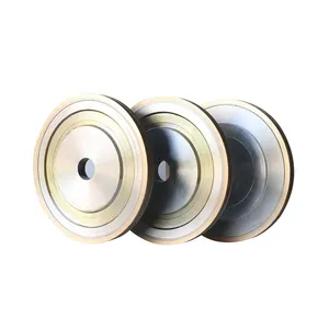 High quality 50mm-300mm diameter diamond pencil edge wheels glass grinder dis for grinding glass