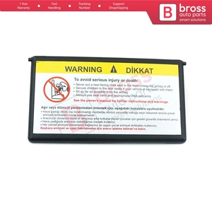 ฝาครอบกระจกมองหลังบังแดดสีดำ BDP530 รุ่น A2038170220 สำหรับรถยนต์ W203 C Class - Product Image 6
