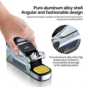 Aixun T380 Di Động Thông Minh Hàn Trạm 80W Tương Thích Vớ<span class=keywords><strong>i</strong></span> T210/T115 Xử Lý 1 Giây Sưở<span class=keywords><strong>i</strong></span> Ấm Nhanh Chóng Hàn Trạm Làm Việc - Product Image 5