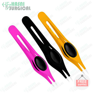 Pince à épiler de qualité supérieure pour façonner les sourcils Ensemble de pointes pointues en acier inoxydable - Product Image 5