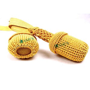 เชือกผูกทองแบบถักสีทอง - Product Image 2