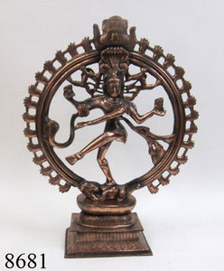 รูปปั้นอลูมิเนียม รูปปั้นนารายณ์ทางศาสนาโบราณ ทองแดง รูปปั้นพระเจ้าอลูมิเนียมสําเร็จรูปสําหรับของขวัญ สินค้าขายในราคาขายส่ง - Product Image 4