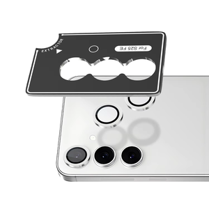 Con apertura per Samsung S25 FE pellicola di vetro in metallo per Samsung <span class=keywords><strong>Galaxy</strong></span> A05 macchina fotografica di posizionamento - Product Image 3