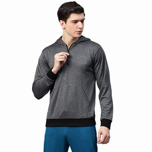 Nuevo Diseño, Sudadera con Capucha de Alta Calidad, Corte Regular, 100% Algodón, Sólida, de Invierno, con Media Cremallera para Hombre, con Opciones Personalizables - Product Image 6