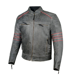 Traje de Motociclismo de Cuero Personalizado para Invierno, con Cuello Alto y Diseño con Capucha, en Oferta - Product Image 1
