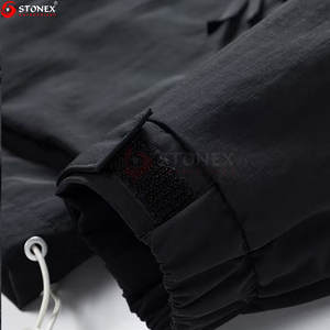 Custom High Quality Outdoor Canvas <b>Thin</b> Windbreaker <b>Jacket</b> <b>Waterproof</b> Breathable Eco-Friendly Quick Dry Sports Polyester Men's - Product Image 5