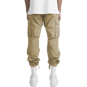Pantalones Cargo de hombre personalizados de primera calidad, tela de lona ligera, cintura media, diseño multicolor más vendido - Product Image 5