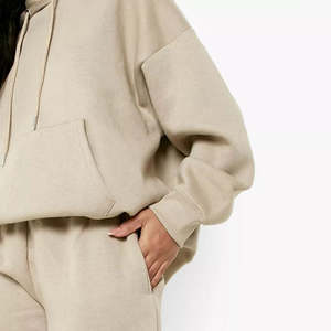 Chándal suave recién llegados al por mayor en blanco mujeres Jogger Conjunto personalizado chándales de las mujeres - Product Image 4