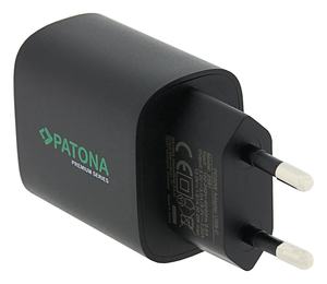 PATONA พรีเมี่ยม PD20W อะแดปเตอร์ 5 V/3A 9 V/2.22A 12 V/1.67A USB-C PD3.0 QC3.0 สีดําแหล่งจ่ายไฟ 1 USB-C พอร์ตจัดส่ง - Product Image 3