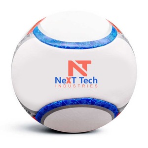 ลูกบอลฝึกฟุตบอลวัสดุ PU สำหรับการฝึกซ้อมพร้อมดีไซน์ที่กำหนดเองและโลโก้ตามสั่งโดยอุตสาหกรรมเทคโนโลยีถัดไป - Product Image 1