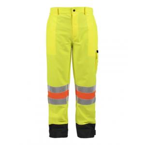 Top vente anti-résistant vêtements de travail pantalons pour hommes Slim Fit sécurité pantalons de survêtement plat avant Style lavé sécurité routière femmes - Product Image 1