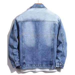 Chaqueta de Mezclilla para Hombre de Alta Calidad, Ropa de Invierno, Chaqueta de Mezclilla Personalizada 100% Algodón - Product Image 2