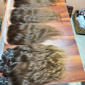 Extensiones de Cabello Virgen Remy Indio, 1B 4 30 Colores, Liso y Ondulado, Cabello Natural 100% Humano, Doble Trama a Máquina, Alta Calidad, 100g - Product Image 2