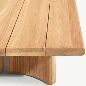 Table rectangulaire en teck, style moderne, idéale pour l'extérieur, durable, en promotion. - Product Image 6