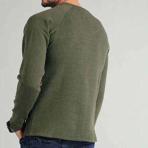 Meilleure qualité décontracté sweats à col rond avec impression bouffante motif solide respirant séchage rapide vêtements d'hiver en gros Pakistan - Product Image 2