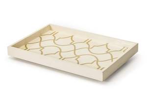 Bandeja Combinada de Bambú y Madera Ligera Hecha a Mano para Aperitivos y Bebidas - Product Image 2