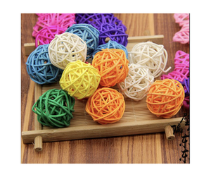 Fournisseur vietnamien de boules de rotin décoratives faites à la main-Commandes d'exportation personnalisées en grande quantité avec des tarifs compétitifs - Product Image 1