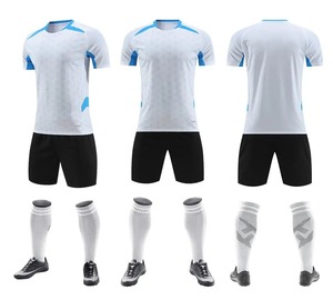 เสื้อและท็อปส์ซูชุดฟุตบอลใหม่เสื้อเจอร์ซีย์ฟุตบอลระบายอากาศได้ดีพิมพ์ลายซับลิเมชัน - Product Image 3