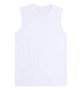 OEM Custom Logo Embroidery Printed Design Solid Color heavy 240g <b>vest</b> sleeveless t-shirt loose <b>sweat</b>-absorbent sports <b>vest</b> - Product Image 6