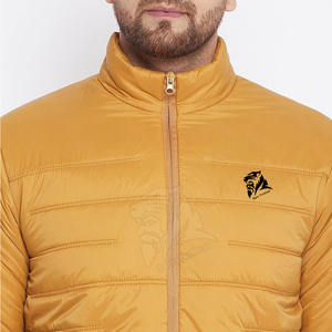 ออกแบบโลโก้ของคุณเอง เสื้อแจ็คเก็ตพัฟเฟอร์ผู้ชาย น้ำหนักเบา สวมใส่สบาย เสื้อแจ็คเก็ตพัฟเฟอร์สำหรับฤดูหนาว - Product Image 6