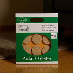 Glissières et protections pour tapis en feutre naturel rond auto-adhésif de qualité supérieure 25 mm - Product Image 3