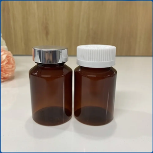 High Quality Best Price 60ml 100ml 200ml PET Medicine Packaging for Vitamin Dietary Supplements <b>Pill</b> <b>Bottles</b> Capsule <b>Bottle</b> - Product Image 1