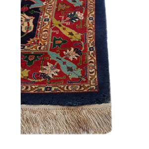 Alfombra de Lana Anudada a Mano con Diseño Floral Azul Aalam, 9x12, para Sala de Estar, para Adolescentes, Pae-5655, de Jaipur Rugs US - Product Image 4