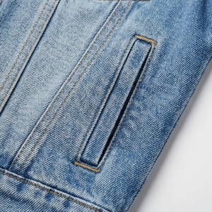 แจ็คเก็ตยีนส์ดิบสำหรับผู้หญิงไซส์ใหญ่ ขายส่ง สำหรับฤดูใบไม้ร่วงและฤดูหนาว  รับทำโลโก้ ผ้าฝ้ายยืด ดีไซน์ใหม่ แฟชั่นทันสมัย สีตามสั่ง - Product Image 5