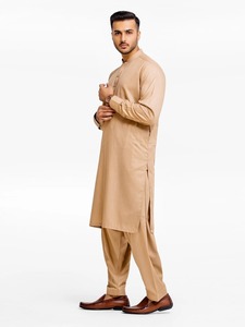 2026ขายดีโลโก้ที่ปรับแต่งได้พิมพ์ผู้ชายชาวอัฟกานิสถานชาลวาร์ Kameez งานแฮนด์เมดสไตล์ลำลอง XS ขนาด ODM - Product Image 6