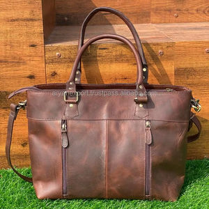 ODM OEM High Quality Hand Tooled Leather Women's Conceal Carry <b>Tote</b> <b>Bag</b> Manufacturer 2024 Genuine Cow Leather Crossbody Handbags - Product Image 5