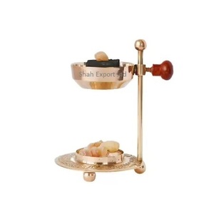 Porte-encens en laiton en vrac en gros pour la maison utilisation de parfum aromatique porte-encens Oud Bukhoor brûleur - Product Image 3