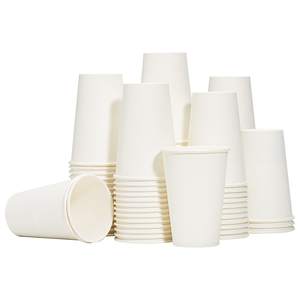 Offre spéciale – Gobelets en papier blanc jetables de qualité supérieure pour café et thé, 6oz, 8oz, 12oz – Produit écologique pour vente à emporter - Product Image 4