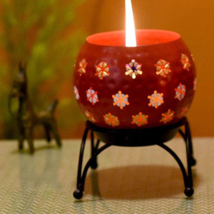 Pot de bougeoir décoratif Design intemporel pour votre maison Pot de bougeoir élégant Présentoir de bougies élégant et pratique - Product Image 4