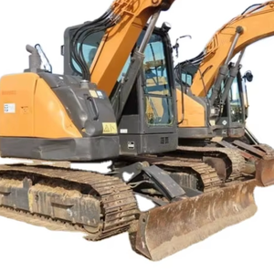 Oferta de subasta mejor valorada para excavadora de cadenas CX75CSR 2023 con pulgar hidráulico. - Product Image 1