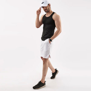 Pantalones cortos de entrenamiento de gimnasio para hombre, pantalones cortos deportivos de entrenamiento para correr transpirables ligeros de 5 pulgadas para hombre - Product Image 2