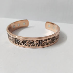 Ayurvedic Jewelry <b>Copper</b> <b>Bracelet</b> for <b>Men</b> and Women <b>Copper</b> <b>Bracelet</b> Handmade Hammered <b>Copper</b> <b>Bracelet</b> Anniversary Gift <b>Bracelet</b> - Product Image 2