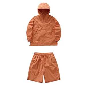 OEM Custom Windbreaker <b>Shorts</b> and Jacket Tracksuit Custom Reflective <b>Zip</b> up Nylon Two Piece Set Windbreaker <b>Short</b> Sets - Product Image 3